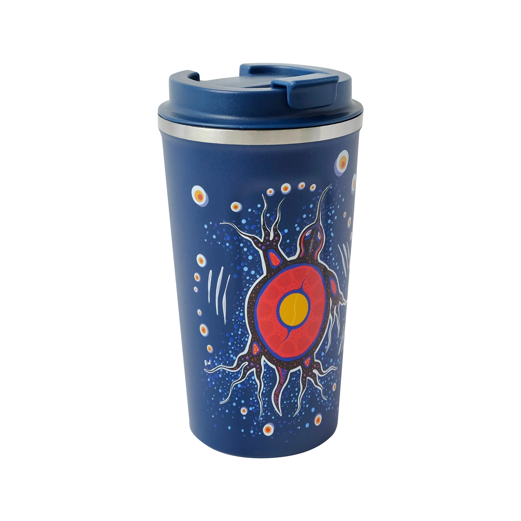 Indigenous Art Travel Mug